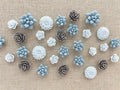 24 Pcs Decorative Pushpins,Cork Board Tacks,Bulletin Board Tacks,Thumb Tack Decorative for CorkBoard, Office Organization or Home
