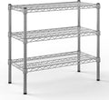 Regal Altair 14" Deep x 30" Wide x 27" Height Wire Shelving Kit | 3-Tier | NSF Commercial Storage Rack Unit