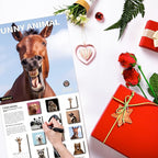 2026 Wall Calendar,Funny Calendar 2026, November 2025 - December 2026, Wall Calendar Funny Animal Memes, 12" x 24" Opened, Full Page 12 Months Thick Paper for Gift Calendar Organizing Planning