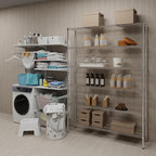 Regal Altair 14" Deep x 60" Wide x 74" Height Wire Shelving Kit | 6-Tier | NSF Commercial Storage Rack Unit