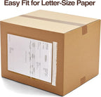 9.5x12 Shipping Label Sleeves 300 Pack Strong Adhesive Back for Secure Package Labelling, Protects Documents with Packing Slip Pouches Packing Sleeves for Mailing and Packaging -WaterProof and Durable