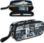 Fitvc Large Pencil Case for Boys,Gamer Boys Pencil Pouch for Kids Teens School,Large Capacity Pen Box Marker Organizer for School