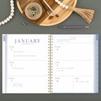 Cambridge 2026 Planner by Leah Bisch, Weekly & Monthly, 8.5" x 11", Large, Calista Floral (LB40-905-26)