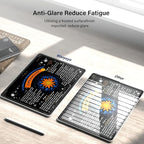 Paper Screen Protector Compatible with iPad Pro 11 Air 5th/4th(2018-2022) 10.9In Removable Draw and Write Like on Paper, Anti Blue Light Filter, Sensitivity Film, Apple Pencil & Case Friendlly