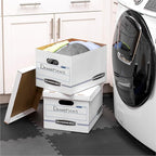 Bankers Box 30-Pack Basic Duty File Storage Boxes with Lids, Letter/Legal, STOR/FILE, (0071304)