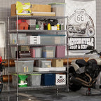 Regal Altair 24" Deep x 54" Wide x 74" Height Wire Shelving Kit | 6-Tier | NSF Commercial Storage Rack Unit
