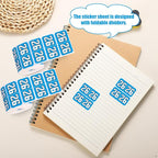 1000pcs 2026 Year Stickers, 3/4x1-1/2 Inch 26 Year Colored Self-Adhesive Stickers File Folder Labels Decals for Tab File Folders Office Supplies(Blue)