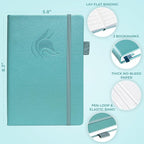 Clever Fox Dated Planner 2026-2027 – Weekly Life Planner Notebook for Time Management – Planner with Habits Tracker & To-Do List (Aquamarine)