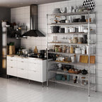 Regal Altair 18" Deep x 54" Wide x 86" Height Wire Shelving Kit | 8-Tier | NSF Commercial Storage Rack Unit