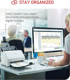 Canon imageFORMULA R30 - Office Document Scanner, Auto Document Feeder, Duplex Scanning, Plug-and-Scan Capability, No Software Installation Required