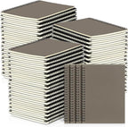 Yahenda Spiral Notebook Bulk A5 Journal Lined 8.3'' x 5.5'' Writing Composition Paper Small Notepad Subject Notebook for Students Office Business Back to School Supplies(Dark Gray,54 Pcs)