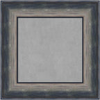 Amanti Art Silver Framed Magnetic Board 18x18 X-Small Vision Board for use with Magnets, 100% Metal Sheet to Display Items as Office Decor or for Home Organization in mudroom, Kitchen or Kids Room