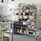 Regal Altair 21" Deep x 60" Wide x 86" Height Wire Shelving Kit | 10-Tier | NSF Commercial Storage Rack Unit