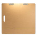 Officemate 23" x 26" Artist Sketch Board with Handle for Drafting Art - Portable Wooden Clipboard for Class, Studio or Field Use (83099)