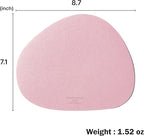 GREEDY FARMERS Mouse pad, Non-Slip Washable Waterproof Computer Mouse pad (Blush Pink)