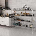 Regal Altair 18" Deep x 72" Wide x 54" Height Wire Shelving Kit | 4-Tier | NSF Commercial Storage Rack Unit