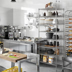 Regal Altair 24" Deep x 30" Wide x 86" Height Wire Shelving Kit | 8-Tier | NSF Commercial Storage Rack Unit