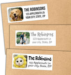 Address Labels Personalized | Upload Your Photo Image or Logo | Custom Return Address Stickers on Sheets | (120-1000) Full Color on White Print Your Own