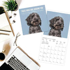 Graphique 2026 Judging Dogs Wall Calendar | 12” x 12” | Thick Paper | Home & Office Organizer | Large Monthly Grid | 3 Languages & Marked Holidays | 4 Month Preview Page for 2027