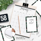 SXboxing Sticky Notes 4X6 Inches, 2 Pack Large Cute Self-Stick Pads, Bright Funny Memo Pads Easy to Stick for Home, Office Boho Cacti