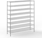 Regal Altair 21" Deep x 72" Wide x 86" Height Wire Shelving Kit | 8-Tier | NSF Commercial Storage Rack Unit