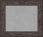Amanti Art Black Framed Magnetic Board 22x26 Small Vision Board for use with Magnets, 100% Metal Sheet to Display Items as Office Decor or for Home Organization in mudroom, Kitchen or Kids Room