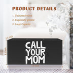 Exqcom Funny Call Your Mom Pen Pencil Holder for Classroom Dorm, Gifts for College Students Boys Girls, Classroom Desk Accessories, Back to School Supplies