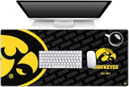 YouTheFan NCAA Iowa Hawkeyes Logo Series Desk Pad