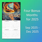 2026 National Parks through the Eyes of Van Gogh Monthly Wall Calendar - Art from America's National Parks in the Style of Vincent Van Gogh | Impressionist Style Paintings Calendar 2025-2026