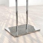 Econoco Bulletin Sign Holder, 22 x 28 Inch Frame, Extra Heavy Raised Base for Stability, Floor Standing Display Stand, Black