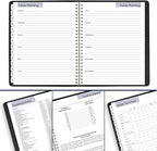AT-A-GLANCE 2026 Planner, Weekly & Monthly, 7" x 8.75", Medium, Refillable, Executive, DayMinder, Black (G5450026)
