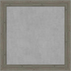Amanti Art Grey Framed Magnetic Board 29x29 Medium Vision Board for use with Magnets, 100% Metal Sheet to Display Items as Office Decor or for Home Organization in mudroom, Kitchen or Kids Room