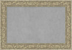 Amanti Art Silver Framed Magnetic Board 27x39 Large Vision Board for use with Magnets, 100% Metal Sheet to Display Items as Office Decor or for Home Organization in mudroom, Kitchen or Kids Room