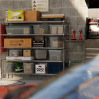 Regal Altair 21" Deep x 72" Wide x 64" Height Wire Shelving Kit | 5-Tier | NSF Commercial Storage Rack Unit