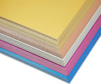 Bright Creations Metallic Cardstock Sheets - Foil Card Stock, Craft Paper for DIY Projects - Assorted Metallic Cardstock for Scrapbook Supplies - Multicolor, 250 GSM, 8.5x11 In, 100 Count
