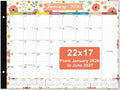 Desk Calendar 2026-2026 Desk Calendar Large 22x17, 18 Mouths From January 2026 to June 2027, 22" x 17" Desk Pad Calendar, Office Supplies Perfect for Organizing and Planning In Office, School or Home
