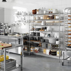 Regal Altair 14" Deep x 60" Wide x 74" Height Wire Shelving Kit | 8-Tier | NSF Commercial Storage Rack Unit