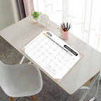 Large Desk Calendar 2026, Calendar with Desk Protecting Pad, 2026 Desk Calendar Large 22x17, Runs From January 2026 to June 2027, 18 Months, Big Desktop Calendar for Family Classroom and Office (Apricot)
