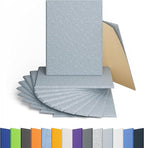 Amantech 12 Pack Acoustic Panels Self Adhesive Sound Proof Foam, High Density Sound Acoustic Panel, 16X12X0.4 Inch 4:3 Rectangle Panels in Home, Office, Reccording Room, Studio, more(Blue Gray)