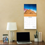 2026 Wonders of the World Landscapes Monthly Wall Calendar | Travel Calendar 2025-2026
