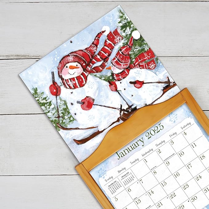 LANG Sam Snowman 2025 Wall Calendar (25991001939)