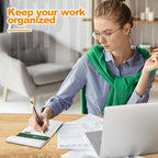 Weekly Planner Notebook, To Do List Notepad with 52 Undated Sheets 6.9"×9.8" - Weekly Organizer for Women & Man, Work, Study, and Daily Life, B5-DG