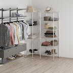 Regal Altair 24" Deep x 24" Wide x 74" Height Wire Shelving Kit | 6-Tier | NSF Commercial Storage Rack Unit