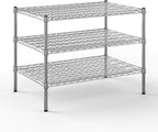 Regal Altair 24" Deep x 36" Wide x 27" Height Wire Shelving Kit | 3-Tier | NSF Commercial Storage Rack Unit