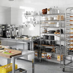 Regal Altair 14" Deep x 36" Wide x 74" Height Wire Shelving Kit | 8-Tier | NSF Commercial Storage Rack Unit