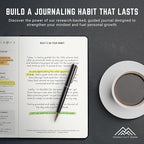 PRODUCTIVITY STORE Better Man Journal - Gratitude Journal – 5 Minute Journal - Reflection Manifestation Journal for Mindfulness & Self Care Journal – Goal/Guided Gratitude Journal for Men