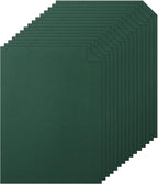 Silunkia 28 Sheets Dark Green Cardstock 8.5 x 11 Craft Paper, 92lb Heavyweight Christmas Green Card Stock for DIY Cards Making, Invitations, Thank You Cards, Birthday, Menus
