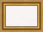Amanti Art White Cork Board for Wall, 18x24 Vision Board with Gold Frame, Small Corkboard Office Decor for Home Organization, Traditional Corkboard Pinboard to Display Items for Home Organization in