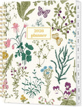 SUNEE 2026 Planner, Weekly and Monthly Calendar Planner, January 2026-December 2026, Daily Agenda with Tabs, Note Pages, Spiral Binding, 6.4"x8.3", Flora