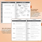 Clever Fox Planner – Undated Weekly & Monthly Planner for Productivity, Time Management & Goals – Organizer Journal – A5 (Orange)